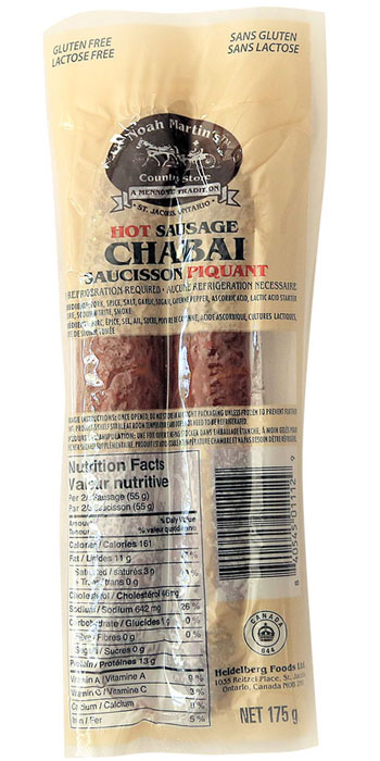Chabai Sausage Hot